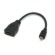 Micro HDMI To HDMI Female Adapter Cable TMC022 �� TrueAV