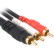 ������ó��� 2RCA(��) - 1RCA(��) ��ȯ Y ���̺� [3M] D-YCA-103 DY