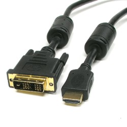 HDMI-DVI ���̺� 1.8M �Ǽ���