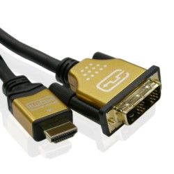 NETmate HDMI to DVI ���̺� Gold Metal 2M (Ver1.4)
