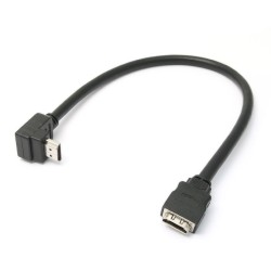 TrueAV HDMI FM90-0.3M HDMI male 90degree to HDMI female