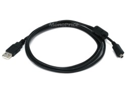 1.8m A to Mini-B 8pin USB Cable w/ ferrites for Nikon Coolpix series & HP PhotoSmart Series