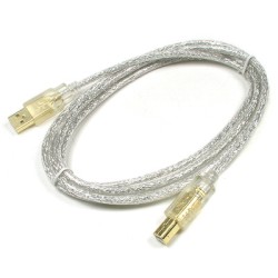 [C3212] Coms USB ������ A-B ���̺� 5m ���� GOLD