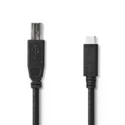 TrueAV USB C to USB B ���̺� 2M ������,�̵� ����