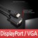 [CL548] Coms ���÷�����Ʈ(M) to VGA(M) ���̺� 1.8M ����