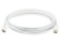 5M 28AWG DisplayPort Cable - White 15ft 28AWG DisplayPort Cable - White Cables - DisplayPort