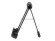 Aluminum Foldable Desktop Stand for all iPad�� - Black 49156