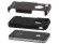 Dual Guard PC+Silicone Case for iPhone�� 4/ 4S - Black �� 49159 m