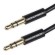 Coiled 3.5mm Stereo Audio Cable - Black 0.9m ���������̺� �� M9564 MONOPRICE