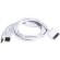 Audio and Sync Cable for iPhone / iPod (Apple Dock Connector to USB / 3.5mm Audio) �� M6226 MONOPRICE