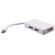 TrueAV mini displayport to DP/HDMI/DVI adapter �� MDP033
