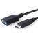 TrueAV USB Type-C to USB 3.1 A ���� ���̺� 15CM �� TUSB340