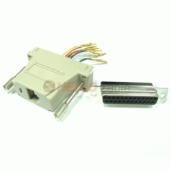 �����ڳ��� RJ45  2�� ��25P/F ��