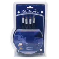 Clicktronic HC40-300 ���׷��� RCA���̺� 3m TrueAV
