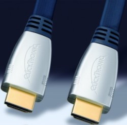 Clicktronic HC295 flat type HDMI Cable 5m