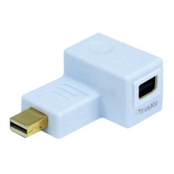 TrueAV Mini DisplayPort Port ���� (Male to Female) 90 Degree