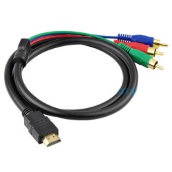 AVlogic HDMI to 3 RCA Audio AV Cable