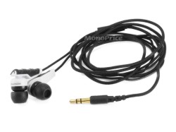 Hi-Fi Premium Noise Isolating Earphones - Black & White