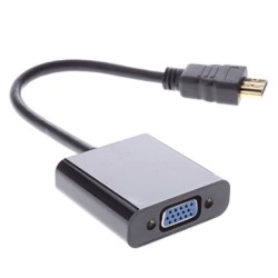 HDMI Male to VGA Female Adapter Cable