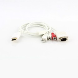 AVlogic HDMI to VGA & Audio Adapter HDMI to RGB ��ȯ���̺�