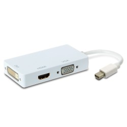 TrueAV mini displayport to DVI/HDMI/VGA adapter