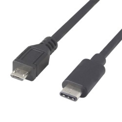 TrueAV USB Type C to Micro USB ���̺� 1m ȭ��Ʈ