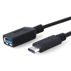 TrueAV USB Type-C to USB 3.1 A ���� ���̺� 15CM